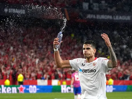 Sevilla vs Juventus: Erik Lamela scores in the extra time to send Seville into the UEFA Europa League final after 2-1 victory