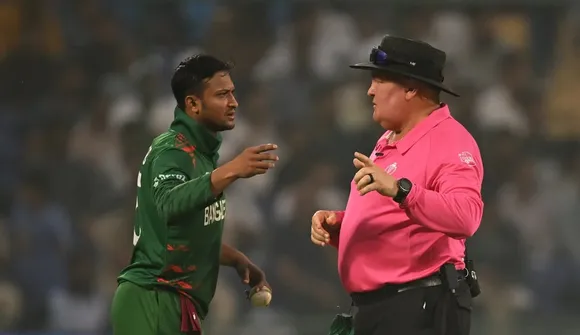 "Not at all," Shakib-Al-Hasan does not have any regret for Angelo Mathew's run-out saga