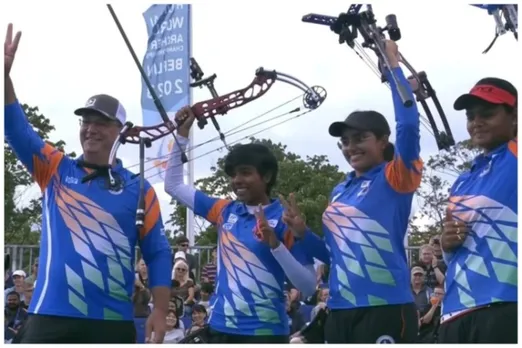Asian Archery Championships 2023: India wins gold medal in women's compound team event; Parneet Kaur clinches individual gold