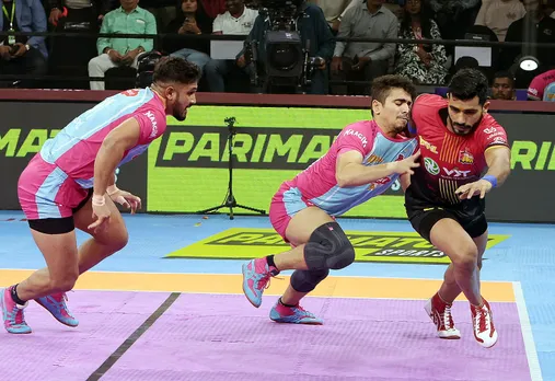 Pro Kabaddi League 2023-24: Bengaluru Bulls end home leg with close win over Jaipur Pink Panthers