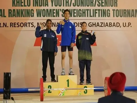 Maharashtra's Akanksha Vyavahare made three new national records at the Khelo India Weightlifting Tournament