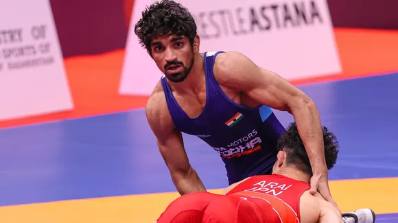 Asian Wrestling Championships 2023: 19-year-old Aman Sehrawat bags India's first gold medal in Astana