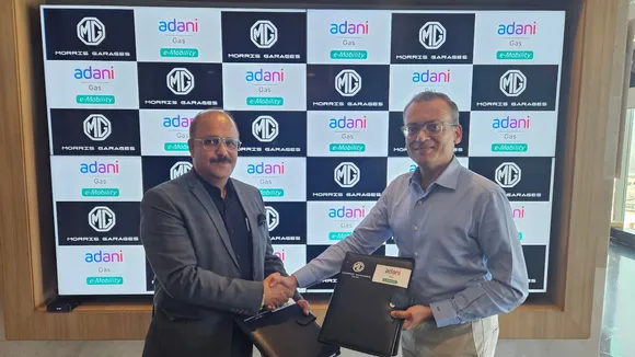 MG Motor India and Adani TotalEnergies Forge EV Charging Partnership