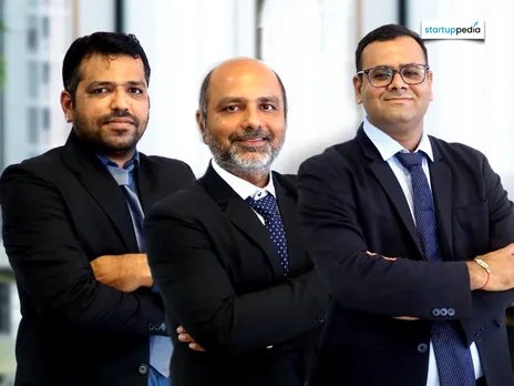 Gavyam's Team With Co-founders Dipen Parmar and Tejas Vaghela