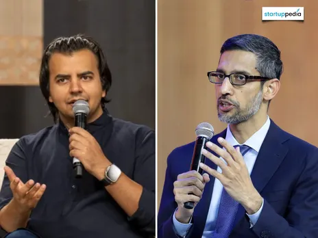 Bhavish Aggarwal & Sundar Pichai