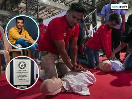 Zomato Delivery Partners Performing CPR