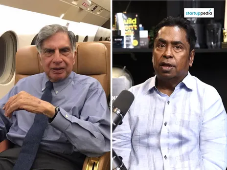 Ratan Tata With Aircel Founder C Sivasankaran