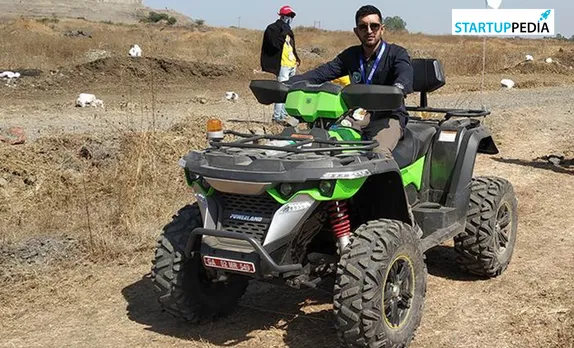 This father-son startup manufactures Electric ATVs for agriculture, DRDO and adventure sports
