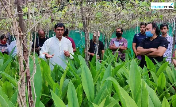 Meet 32-year-old who earns Rupees 30 lakh monthly by innovating a multi-layer farming method that saves space and water - trained 80,000 farmers.