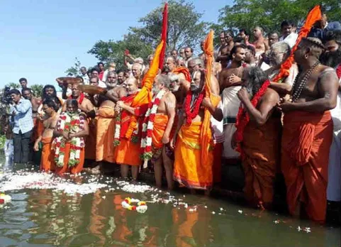 மகா புஷ்கரம் விழா : நெல்லை தாமிரபரணி ஆற்றில் கோலாகலமாக தொடங்கியது!