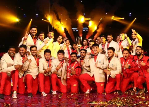 Pro Kabaddi season 6 : குஜராத்தை வீழ்த்தி பட்டத்தை வென்றது பெங்களூரு புல்ஸ்
