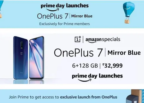 Amazon Prime Day Sale 2019 : அமேசான் ப்ரைம் டே-வில் அறிமுகமாகிறது ஒன்ப்ளஸ் 7 ப்ளூமிரர் வேரியண்ட்