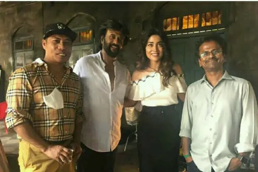 Shriya Visit Darbar Set