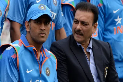 Coach Ravi shastri about ms dhoni bcci - 'உலகக் கோப்பைக்கு பிறகு தோனியை நான் சந்திக்கவில்லை' - கோச் ரவி சாஸ்திரி