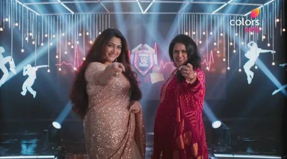 actress Kushboo, dance master Brina, Kushboo and Brina Master as judge in tv show, Colors Tamil TV show, Dance Vs Dance season 2 promo, கலர்ஸ் தமிழ் டிவி, கலர்ஸ் தமிழ் டிவி டான்ஸ் வெர்சஸ் டான்ஸ் சீசன் 2, கேக் மீது செர்ரி பழம், குஷ்பு பிருந்தா காம்போவில் புதிய டான்ஸ் ஷோ, colors tamil tv new show, tamil tv shows, kushboo news