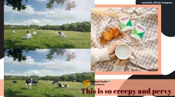 Seoul Milk viral video Tamil News: South Korean dairy company shows women as cows in ad