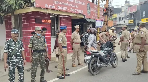 கோவை மாநகரப் பகுதியில் போலீசார் தீவிர சோதனை