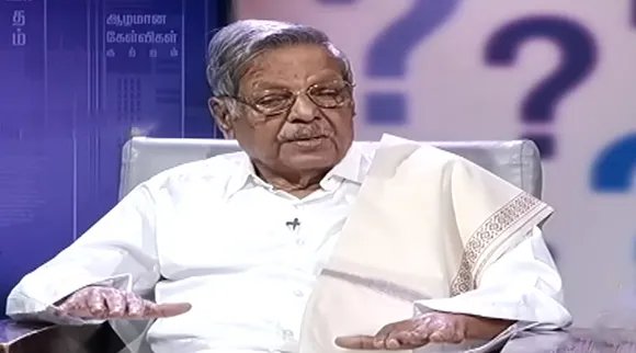 'இவர்கள் நவீன ராமர்கள்; வாலியுடன் கூட்டு சேருகிறார்கள்': பா.ஜ.க மீது பண்ருட்டி ராமச்சந்திரன் தாக்கு