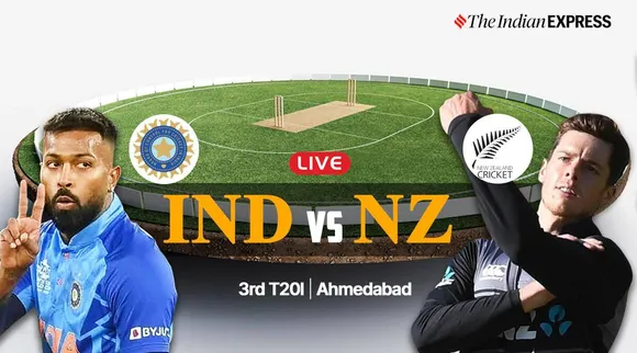 IND vs NZ 3rd T20: 66 ரன்னில் சுருண்ட நியூசி,.; அபார வெற்றியை ருசித்த இந்தியா தொடரைக் கைப்பற்றி அசத்தல்