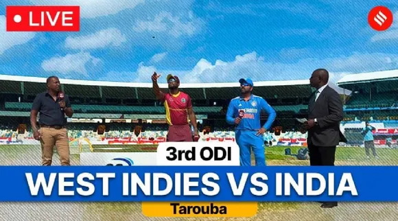 Ind vs WI 3rd ODI Score: 200 ரன்கள் வித்தியாசத்தில் வெற்றி: தொடரை கைப்பற்றியது இந்தியா
