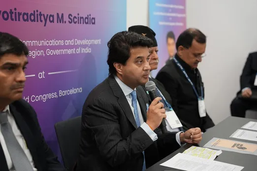 Jyotiraditya Scindia Puts Spotlight on IMC 2025 at MWC Barcelona