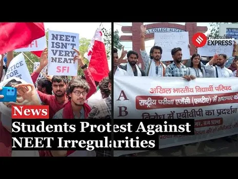 NEET 2024: Nationwide Protests Demand CBI Probe Into NEET-UG Exam Irregularities