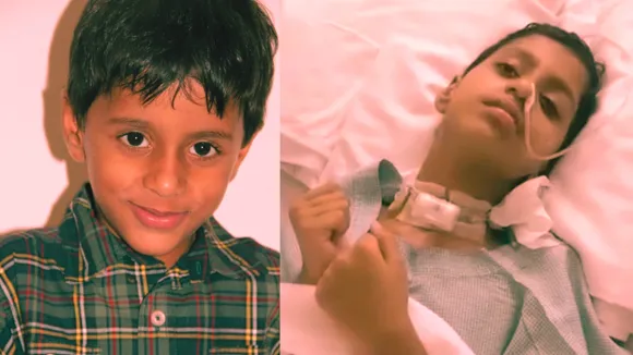 Child Safety Call: Boy Falls in New Friends Colony