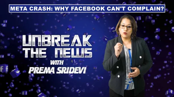 Meta Crash: Why Facebook Can't Complain? | Unbreak the News with Prema Sridevi - Ep 27