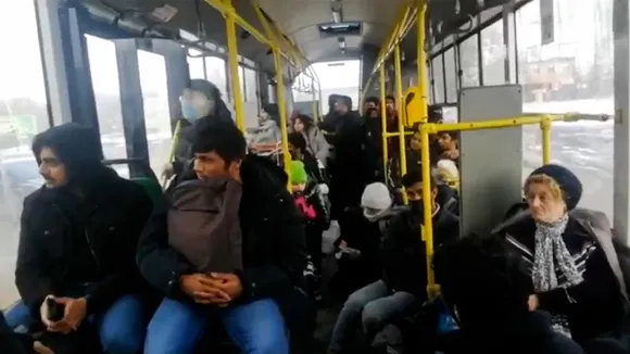 Desperate journeys: Most evacuated, some Indian students still stranded in Sumy, Ukraine