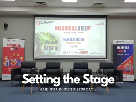 Empowering Startups: Mahindra E-Hub's RiseUp Program Takes Flight