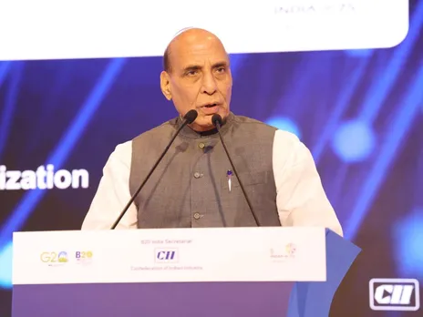 Learn from Startups, Compete Globally: Rajnath Singh to Industries
