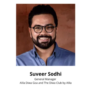  SUVEER SODHI, General Manager, Alila Diwa Goa and The Diwa Club by Alila