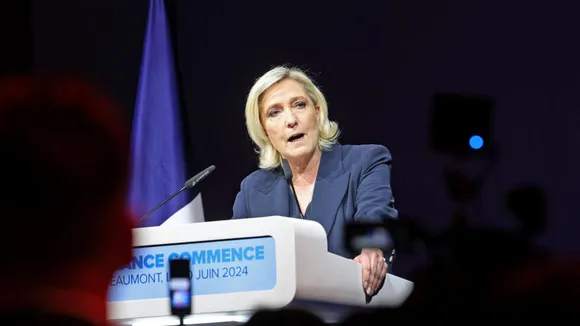 Marine Le Pen's Far-Right Party Achieves Historic High in First Round of French Parliamentary Elections