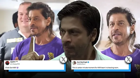 Shah Rukh Khan Motivates KKR Players with 'Chak De India'-Style Speech