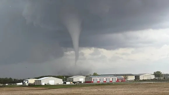 Tornado Collapses Nebraska Building, Injuring 3 and Trapping 70 Workers