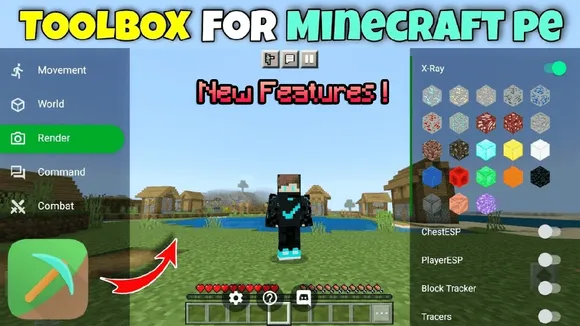 Toolbox for Minecraft: Pocket Edition Enhances Building Experience for Android Users