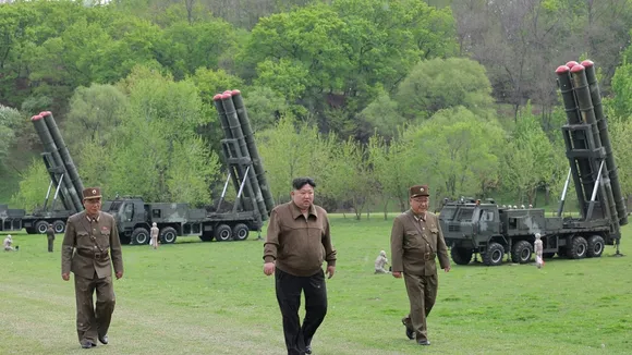 Kim Jong Un Oversees Nuclear-Capable Rocket Drills Amid Rising Tensions with South Korea