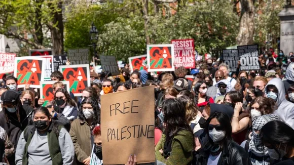 Art Students and Faculty Join Pro-Palestine College Protests Across US