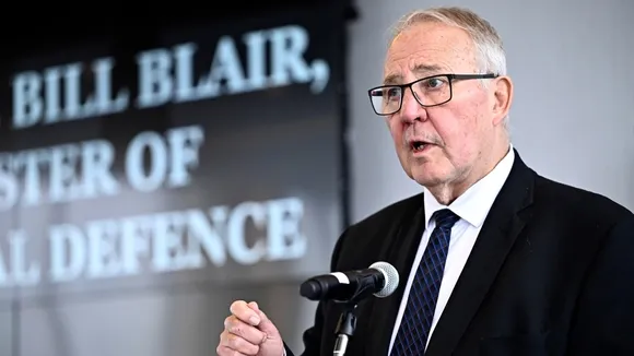 Canadian Defence Minister Bill Blair Advocates for Ukraine's Victory at Washington, D.C. Event