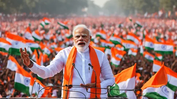 PM Modi Addresses Rally in Nanded, Criticizes Congress Ahead of Maharashtra Polls
