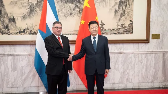 Cuban Official Morales Ojeda Meets Chinese Leaders to Bolster Bilateral Ties