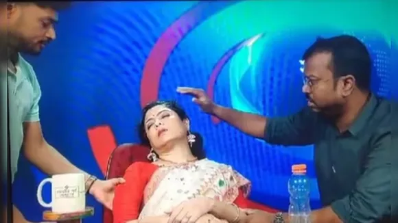 Indian TV Host Faints on Air Amid Severe Heatwave Conditions