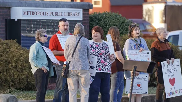 Pastor Frames Library Book Fight as Battle Between Good and Evil