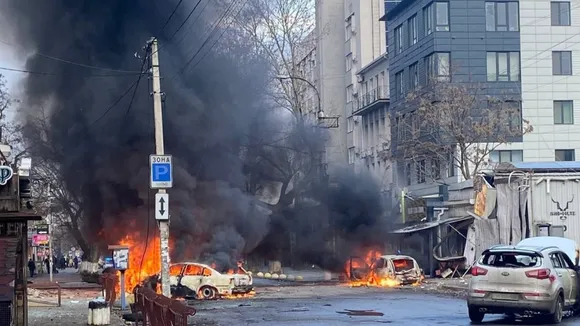 Powerful Explosion Rocks Kherson, Ukraine, as Russian Attacks on Civilians Continue