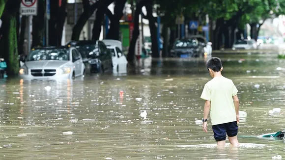 Rescues Underway After Heavy Rainfall Triggers Severe Flooding in Nanning, Southern China
