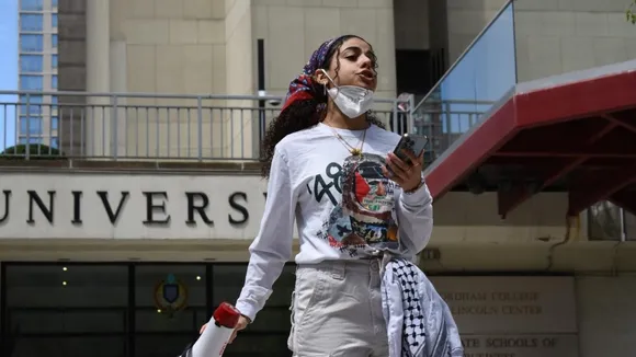 Fordham Students Launch Gaza Solidarity Encampment, Demand University Divestment from Israel