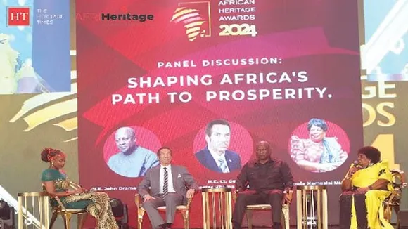 Former African Presidents Discuss Development Challenges at Heritage Awards