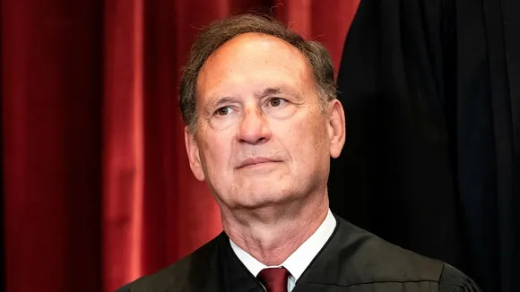 Justice Samuel Alito's Wife Sparks Controversy with Upside-Down Flag Amid Neighbor Dispute