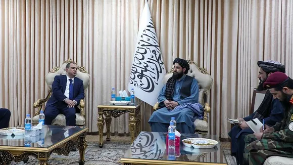 Afghanistan's Acting Defense Minister Meets with Azerbaijan Ambassador, Hails Embassy Reopening