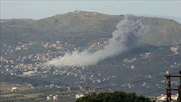 Israeli Military Conducts Air Strikes Targeting Hezbollah in Southern Lebanon